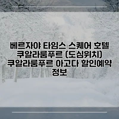 베르자야 타임스 스퀘어 호텔 쿠알라룸푸르 (도심위치) 쿠알라룸푸르 아고다 할인예약 정보